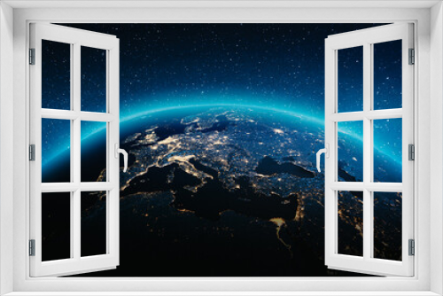 Fototapeta Naklejka Na Ścianę Okno 3D - Planet Earth - Mediterranean