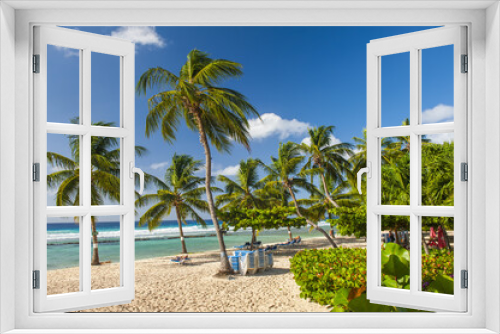 Fototapeta Naklejka Na Ścianę Okno 3D - Barbados beach