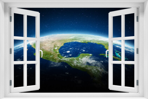 Fototapeta Naklejka Na Ścianę Okno 3D - America, Mexico - planet Earth