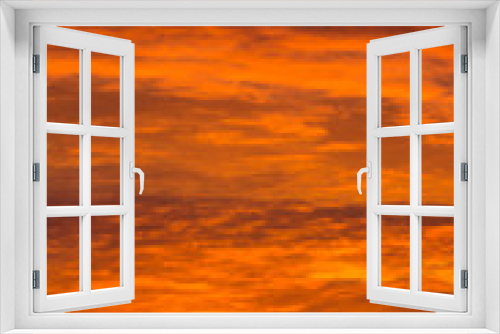 Fototapeta Naklejka Na Ścianę Okno 3D - Fiery dawn