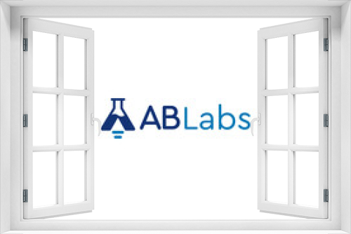 AB labs icon design vector file
