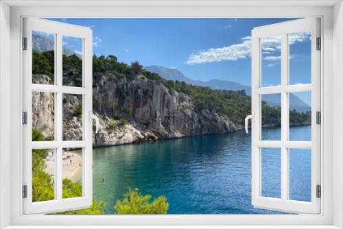 Fototapeta Naklejka Na Ścianę Okno 3D - Croatie
