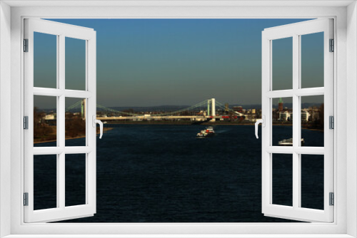 Fototapeta Naklejka Na Ścianę Okno 3D - kölner Brücke