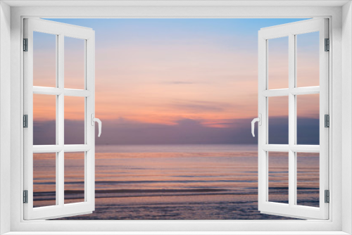 Fototapeta Naklejka Na Ścianę Okno 3D - Sea and sunset