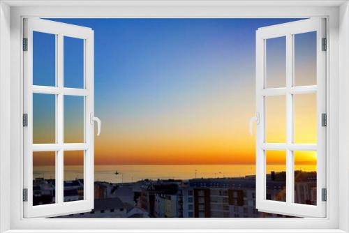 Fototapeta Naklejka Na Ścianę Okno 3D - Burela, Galicia