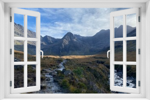 Fototapeta Naklejka Na Ścianę Okno 3D - Isle de Skye, Ecosse