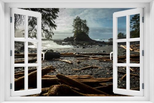 Fototapeta Naklejka Na Ścianę Okno 3D - Botany Bay Vancouver Island