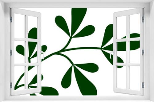 Fototapeta Naklejka Na Ścianę Okno 3D - Leaf Illustration