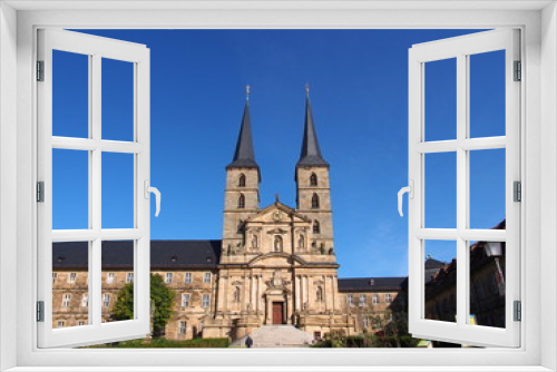 Fototapeta Naklejka Na Ścianę Okno 3D - St. Michael's Abbey - Bamberg, Germany