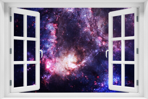 Fototapeta Naklejka Na Ścianę Okno 3D - Beautiful galaxy background. Elements of this image furnishing NASA.