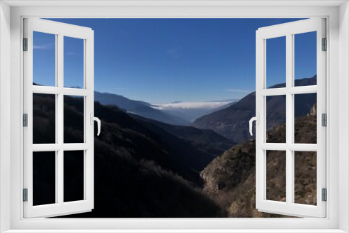 Fototapeta Naklejka Na Ścianę Okno 3D - landscape in the mountains