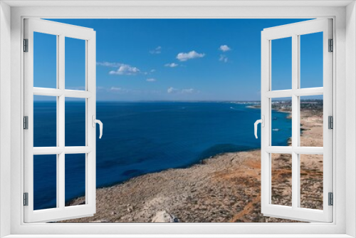 Fototapeta Naklejka Na Ścianę Okno 3D - Die Küste Zyperns bei Ayia Napa