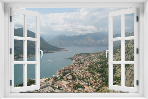 Fototapeta Naklejka Na Ścianę Okno 3D - Bay of Kotor, Montenegro