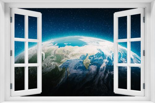 Fototapeta Naklejka Na Ścianę Okno 3D - Planet Earth 3d