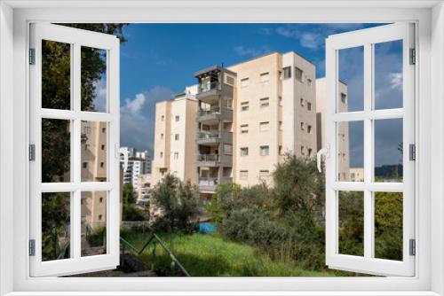 Fototapeta Naklejka Na Ścianę Okno 3D - New area in Migdal HaEmek, Israel
