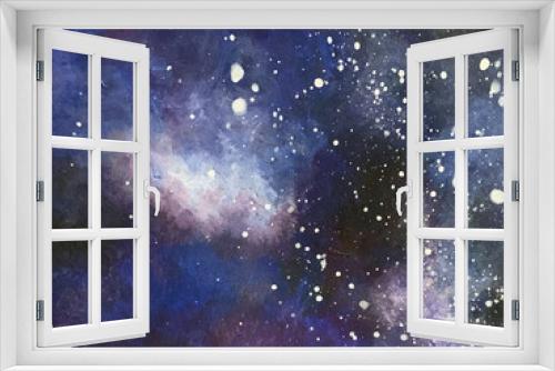 Fototapeta Naklejka Na Ścianę Okno 3D - Space galaxy 