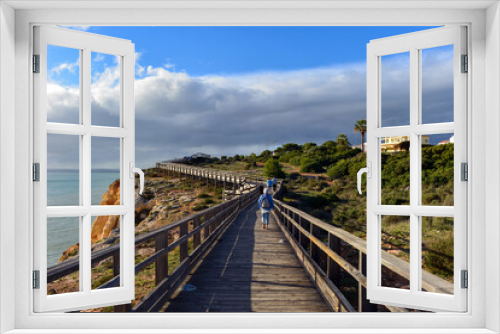 Fototapeta Naklejka Na Ścianę Okno 3D - Carvoeiro, Lagoa (Algarve, Portugal)