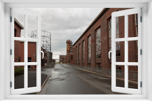 Fototapeta Naklejka Na Ścianę Okno 3D - Industrie im Wandel, Ruhrgebiet, Kokerei Hansa