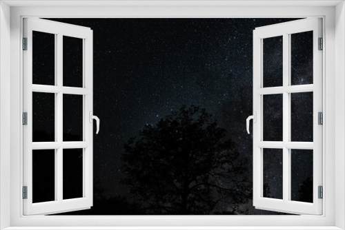 Fototapeta Naklejka Na Ścianę Okno 3D - night sky with stars