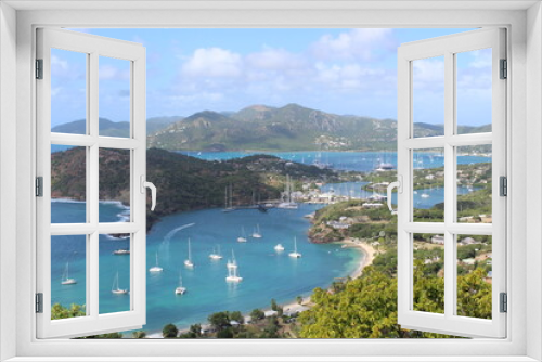 Fototapeta Naklejka Na Ścianę Okno 3D - Antigua View
