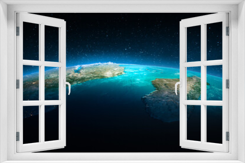 Fototapeta Naklejka Na Ścianę Okno 3D - Madagascar from space