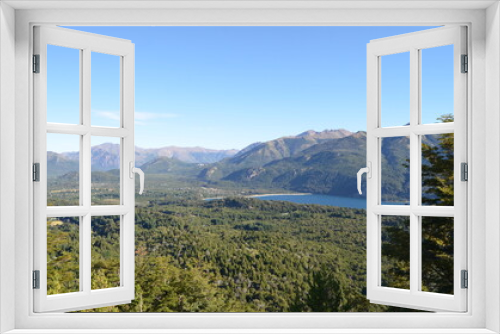 Fototapeta Naklejka Na Ścianę Okno 3D - lake in the mountains, patagonia