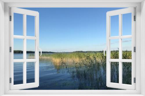 Fototapeta Naklejka Na Ścianę Okno 3D - lake in the summer