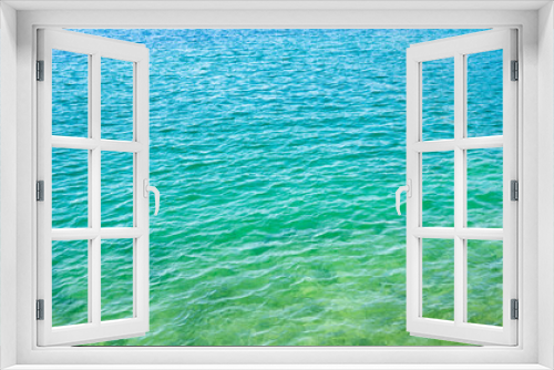 Fototapeta Naklejka Na Ścianę Okno 3D - blue water background