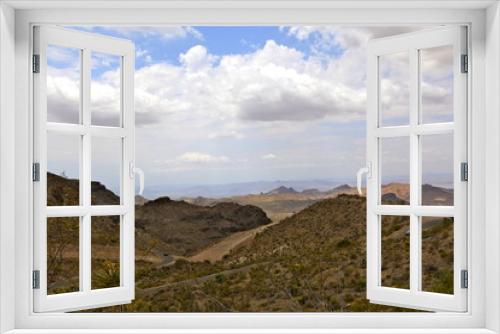 Fototapeta Naklejka Na Ścianę Okno 3D - paysage de la Route 66, Arizona