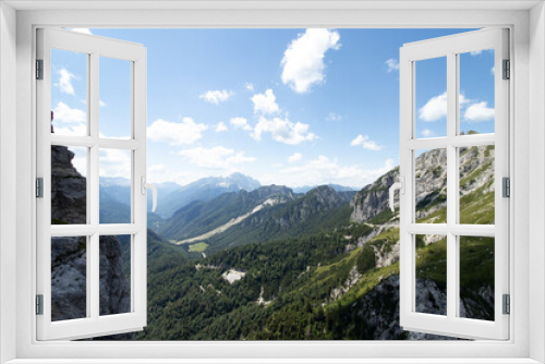 Fototapeta Naklejka Na Ścianę Okno 3D - Berglandschaft Slowenien