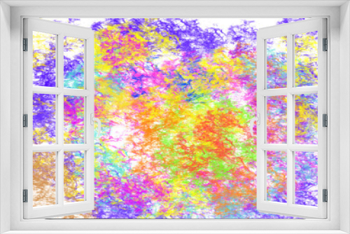 Fototapeta Naklejka Na Ścianę Okno 3D - abstract watercolor art, Colorful Art Background, watercolor splatter, splash, Colorful Kid Art, PNG, Transparent
