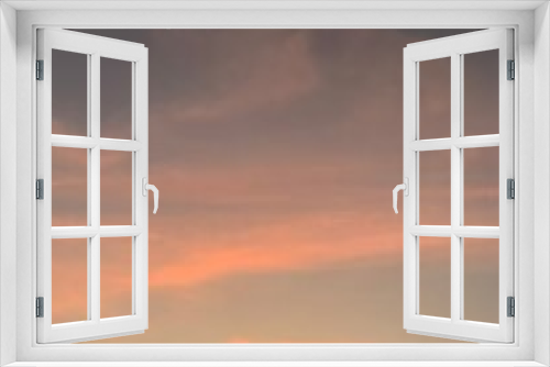 Fototapeta Naklejka Na Ścianę Okno 3D - sky at sunset