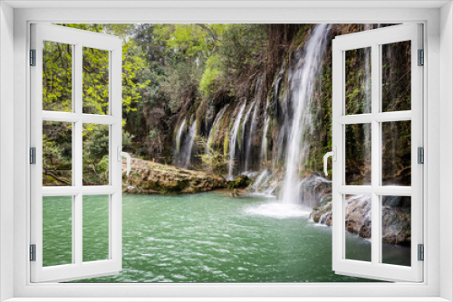 Fototapeta Naklejka Na Ścianę Okno 3D - Kurşunlu Waterfall in Antalya, Turkey