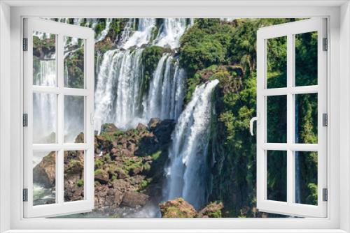 Fototapeta Naklejka Na Ścianę Okno 3D - Iguazu Falls: The Natural Wonder of South America