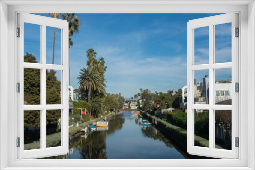 Fototapeta Naklejka Na Ścianę Okno 3D - The (California) Venice Canals