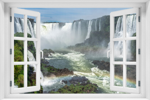 Fototapeta Naklejka Na Ścianę Okno 3D - Iguazu Falls: The Natural Wonder of South America