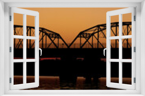 Fototapeta Naklejka Na Ścianę Okno 3D - texas lakes bridge