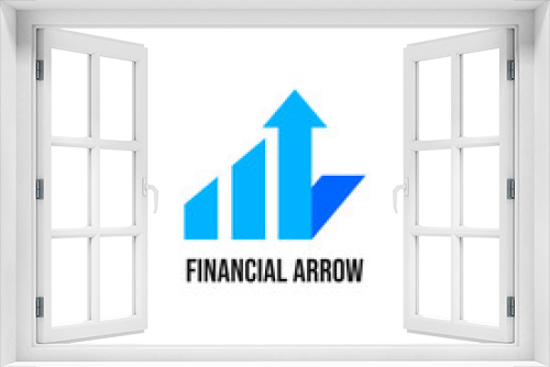 Financial logo template