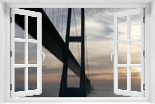 Fototapeta Naklejka Na Ścianę Okno 3D - Great Belt Bridge 