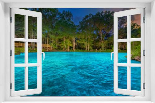 Fototapeta Naklejka Na Ścianę Okno 3D - Poe Springs, Alachua County, Florida