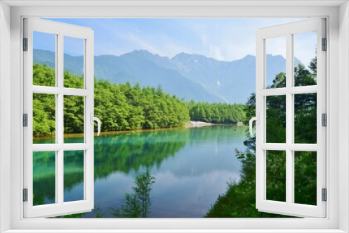 Fototapeta Naklejka Na Ścianę Okno 3D - 夏の上高地　大正池