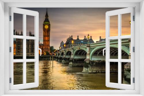Fototapeta Naklejka Na Ścianę Okno 3D - Houses Of Parliament