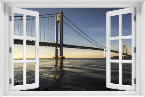 Fototapeta Naklejka Na Ścianę Okno 3D - Verrazano–Narrows Bridge
