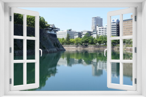 Fototapeta Naklejka Na Ścianę Okno 3D - 大阪
