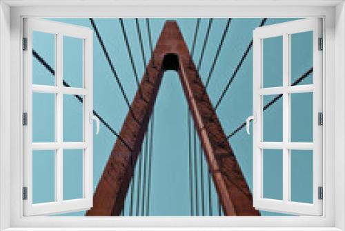 Fototapeta Naklejka Na Ścianę Okno 3D - detail of the bridge