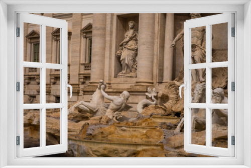 Fototapeta Naklejka Na Ścianę Okno 3D - fontanna uliczki rzym watykan zabytki spacer bolonia włochy piza