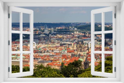 Fototapeta Naklejka Na Ścianę Okno 3D - View of Prague Old Town (Stare Mesto) - Czech Republic