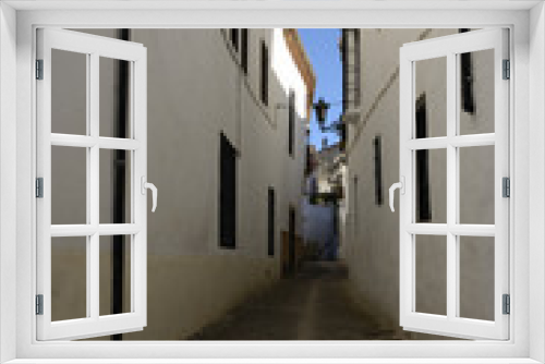 Fototapeta Naklejka Na Ścianę Okno 3D - White street in Ronda, Andalusia, Spain