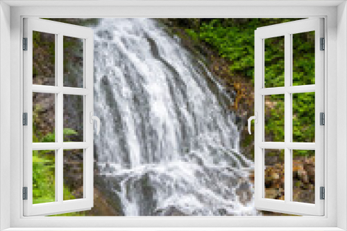 Fototapeta Naklejka Na Ścianę Okno 3D - Teufelsbach Wasserfall,  Fellimännlestraße. Silbertal
Austria