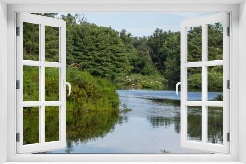 Fototapeta Naklejka Na Ścianę Okno 3D - Cypress Wetlands, Port Royal, South Carolina